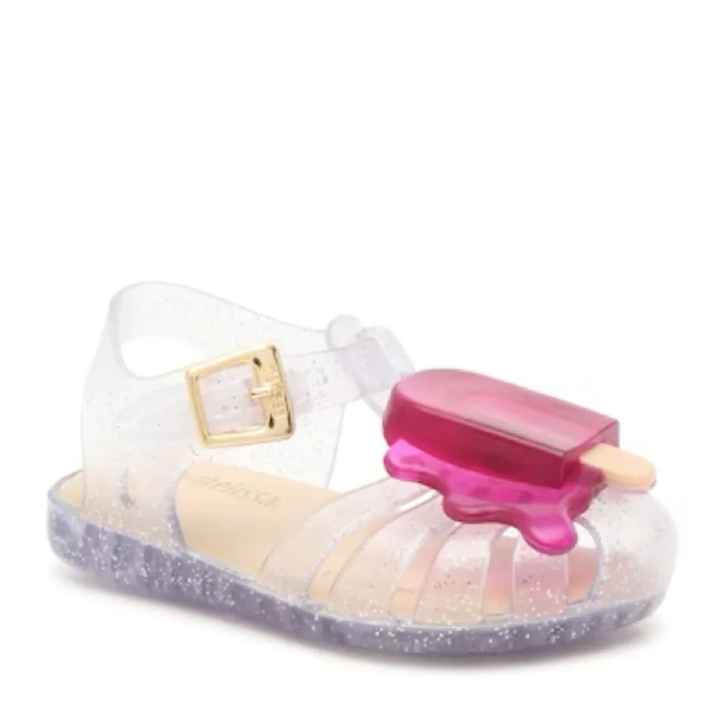 MINI MELISSA Girl's Aranha Lollipop Sandals